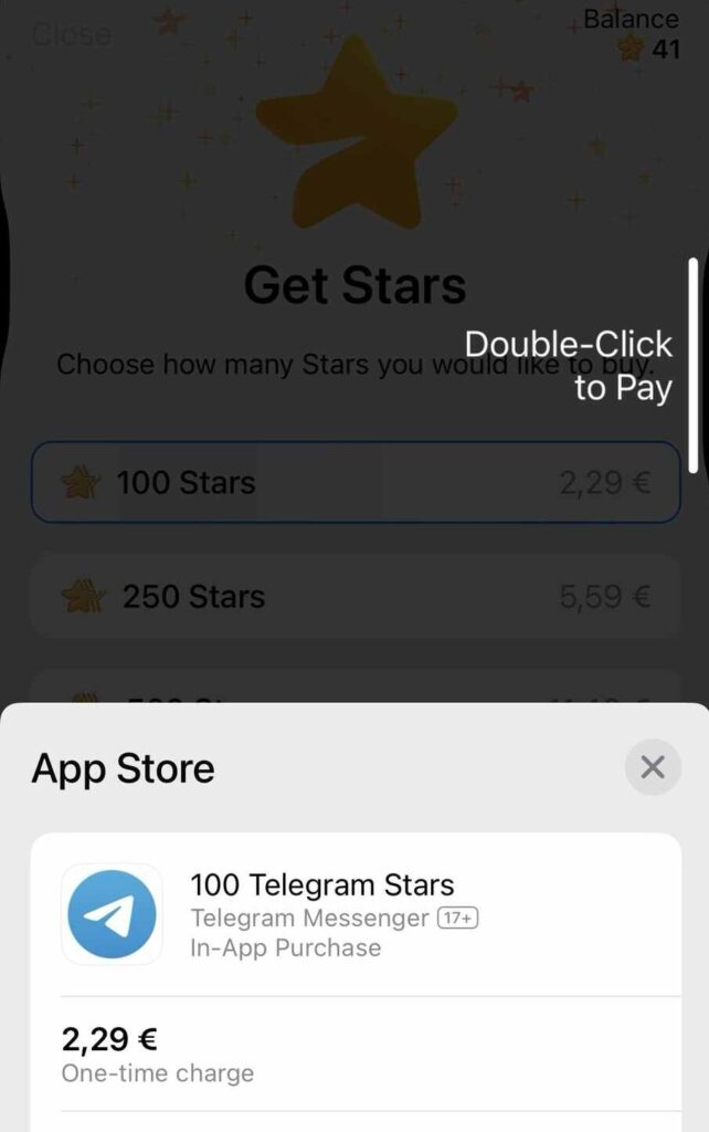telegram stars